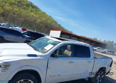 2019 Ram 1500 Longhorn 4X4 5'7 Box from USA, damaged, VIN 1C6SRFKT7KN897078